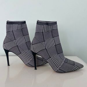 Something Navy Sock Heels